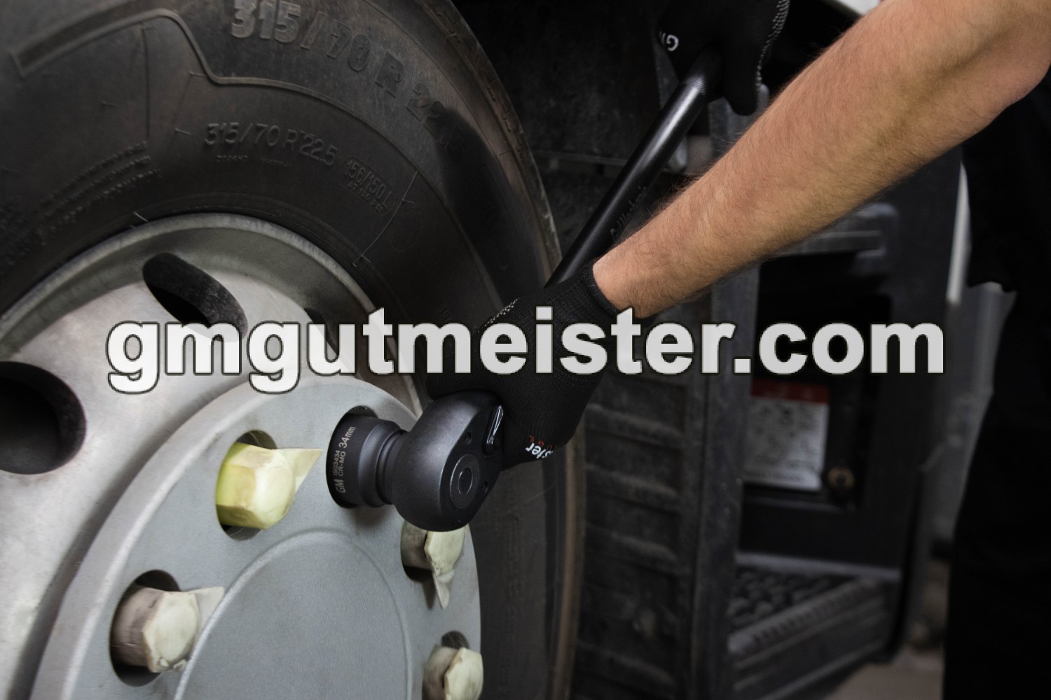 НАБІР ГОЛОВОК ТОРЦЕВИХ УДАРНИХ GUT MECHANIC 3/4" З ТРЕЩІТКОЮ ТА ВОРОТКАМИ 25ШТ ISS13425 - фото 12